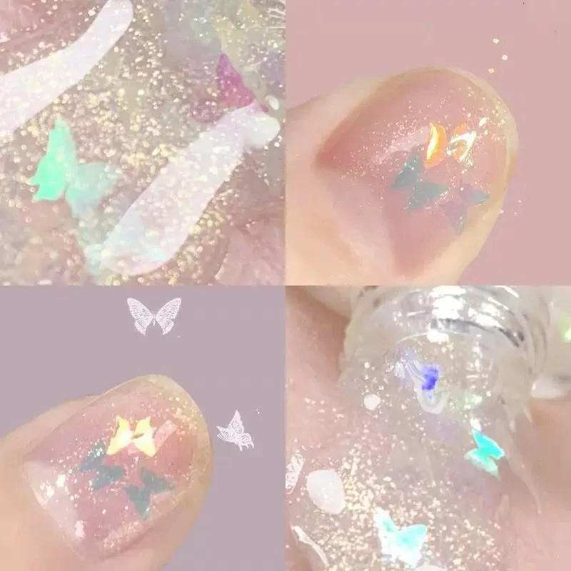 2025新款免烤微胶快干指甲油持久留香多巴胺显白学生~05蝴蝶翩翩