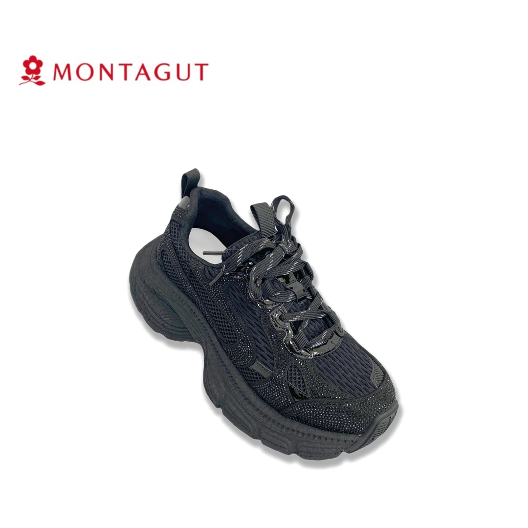 Montagut/梦特娇休闲鞋/满钻重工/高弹百搭老爹鞋/4312120