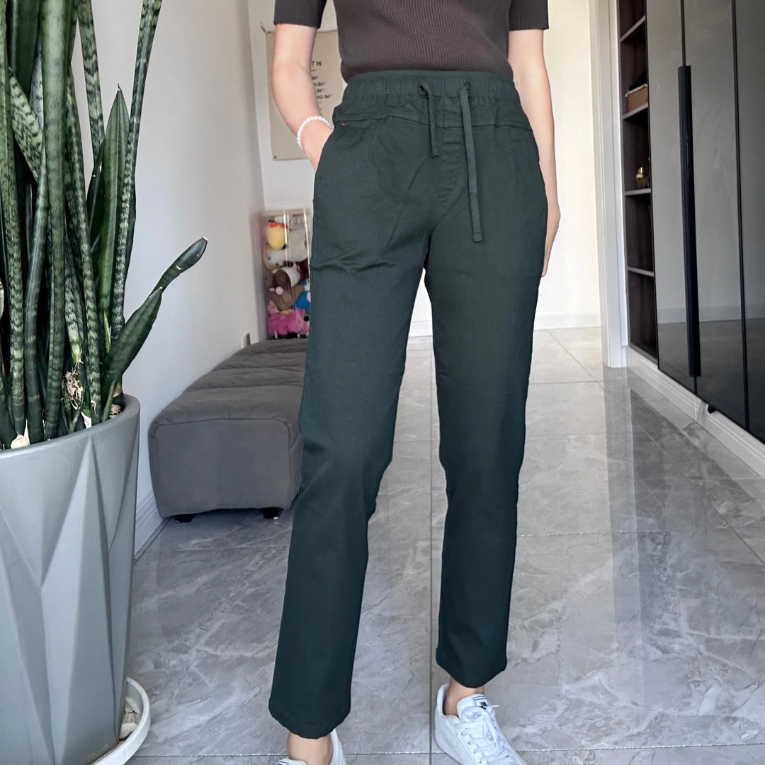 【宠粉款✖️退、不包邮】【男友裤】抽绳休闲显瘦宽松春秋女裤女装现货