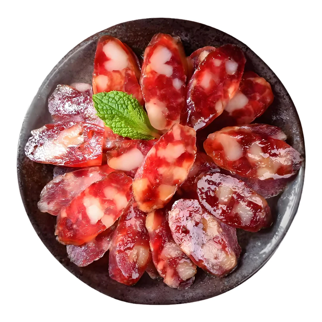 老浦家【纯肉香肠】500g严选材腊味香肠广味甜肠川味常温保存
