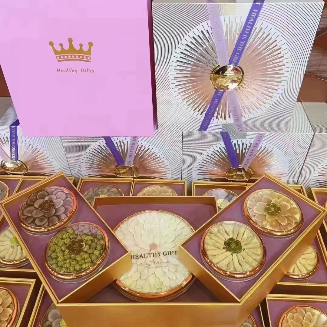 精品《紫气东来》高档款五宝西洋参礼盒 新年送人送礼佳品 包邮