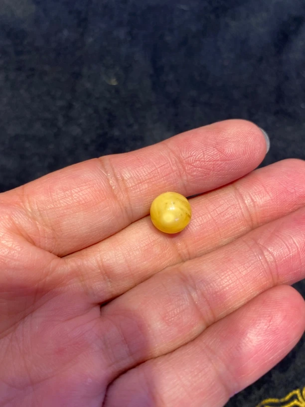 精品纯天然琥珀蜜蜡 珠珠 尺寸9-10 mm