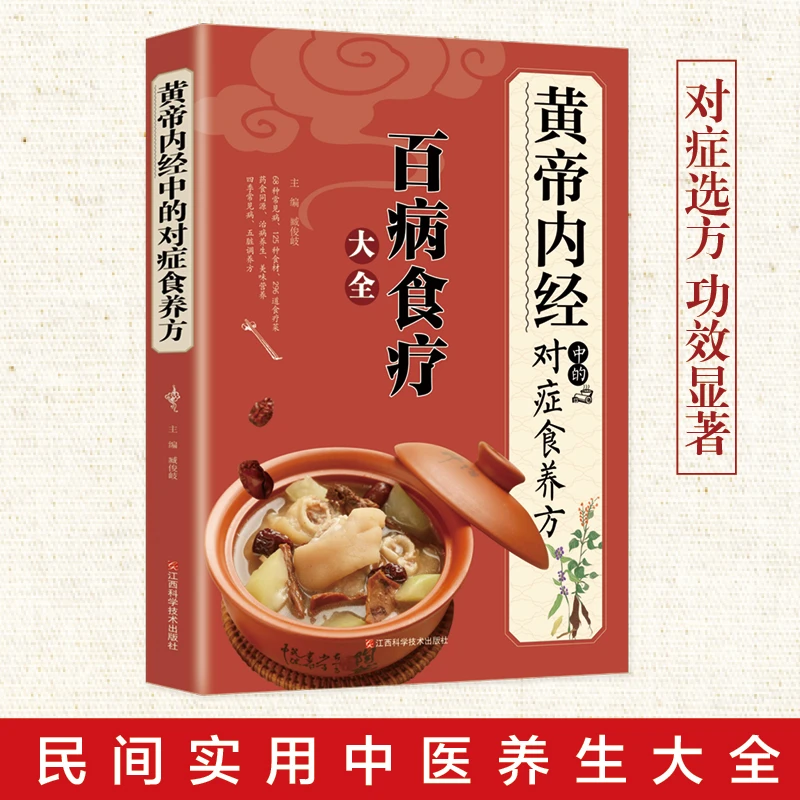 《黄帝内经》中的对症食养方新版 百病食疗大全 白话文全解彩图版