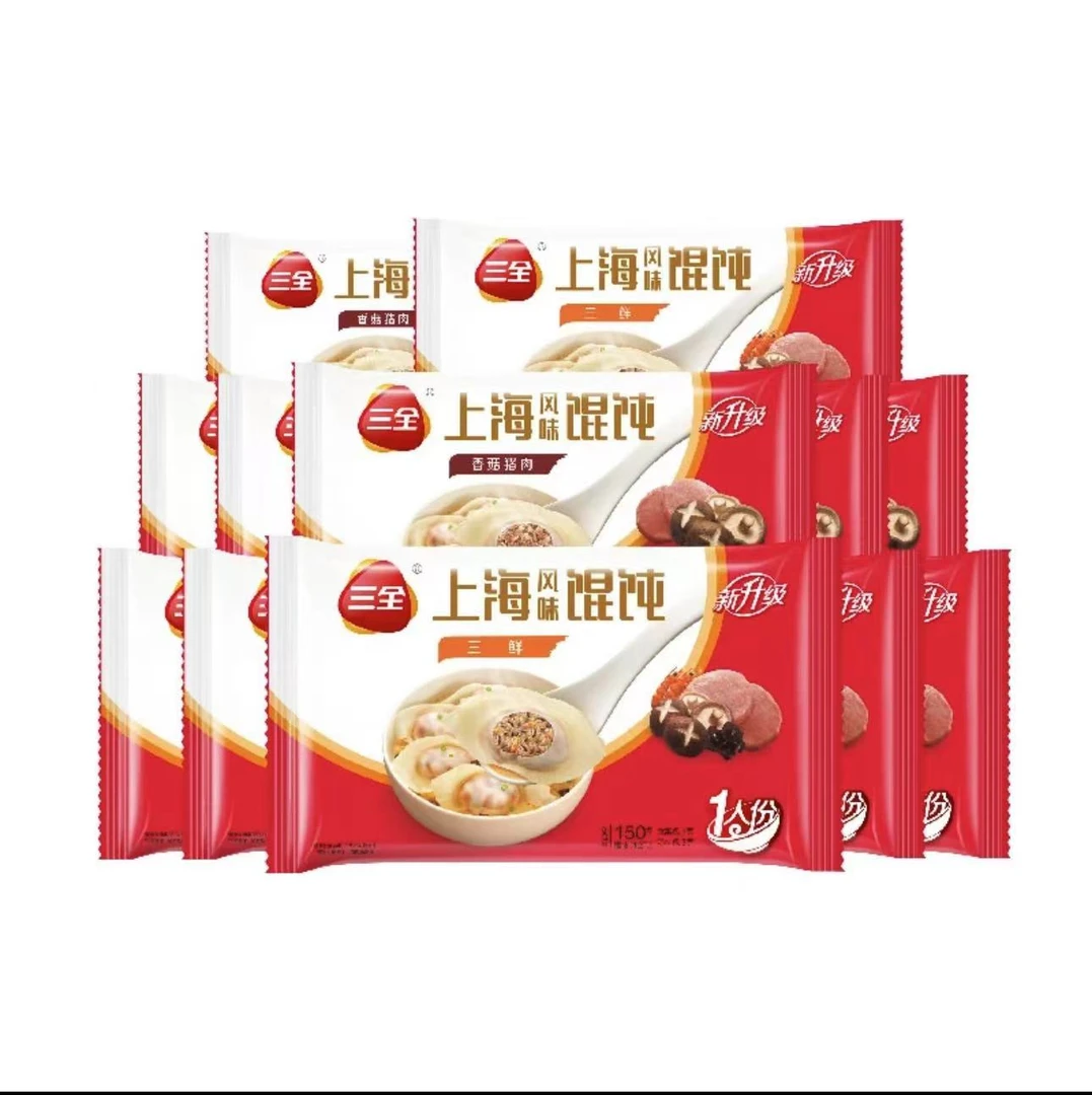 三全三鲜大混沌（批次不同，包装不同）