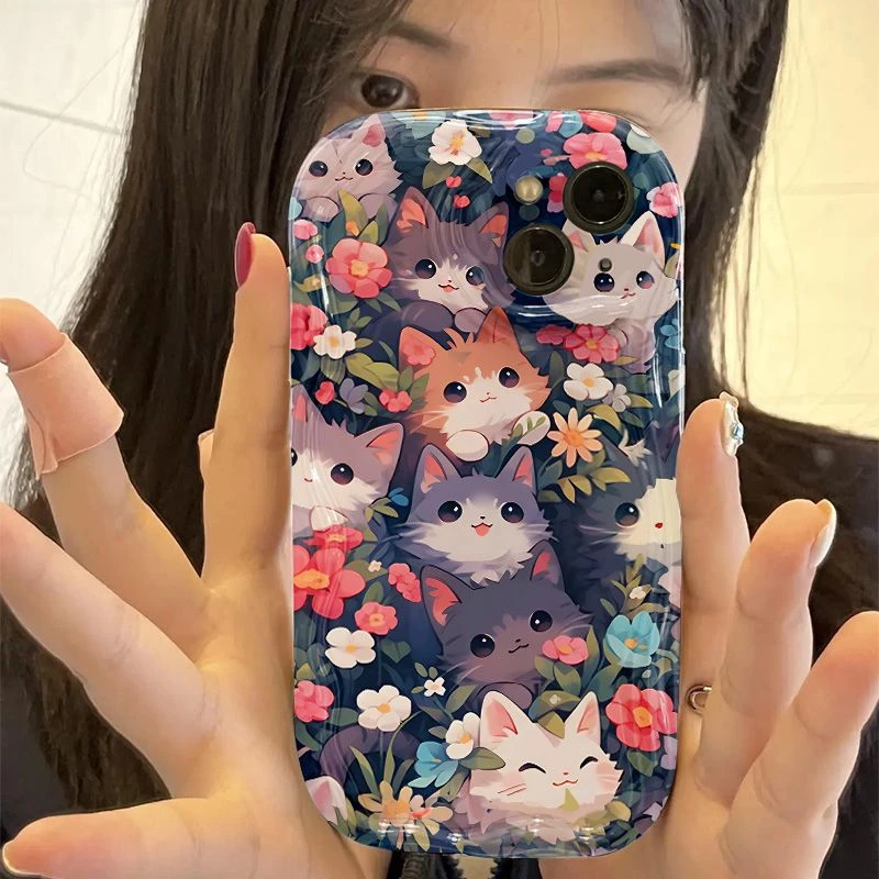 网红同款苹果华为vivo小米oppo手机壳iphone15/13/14软壳透明硅胶