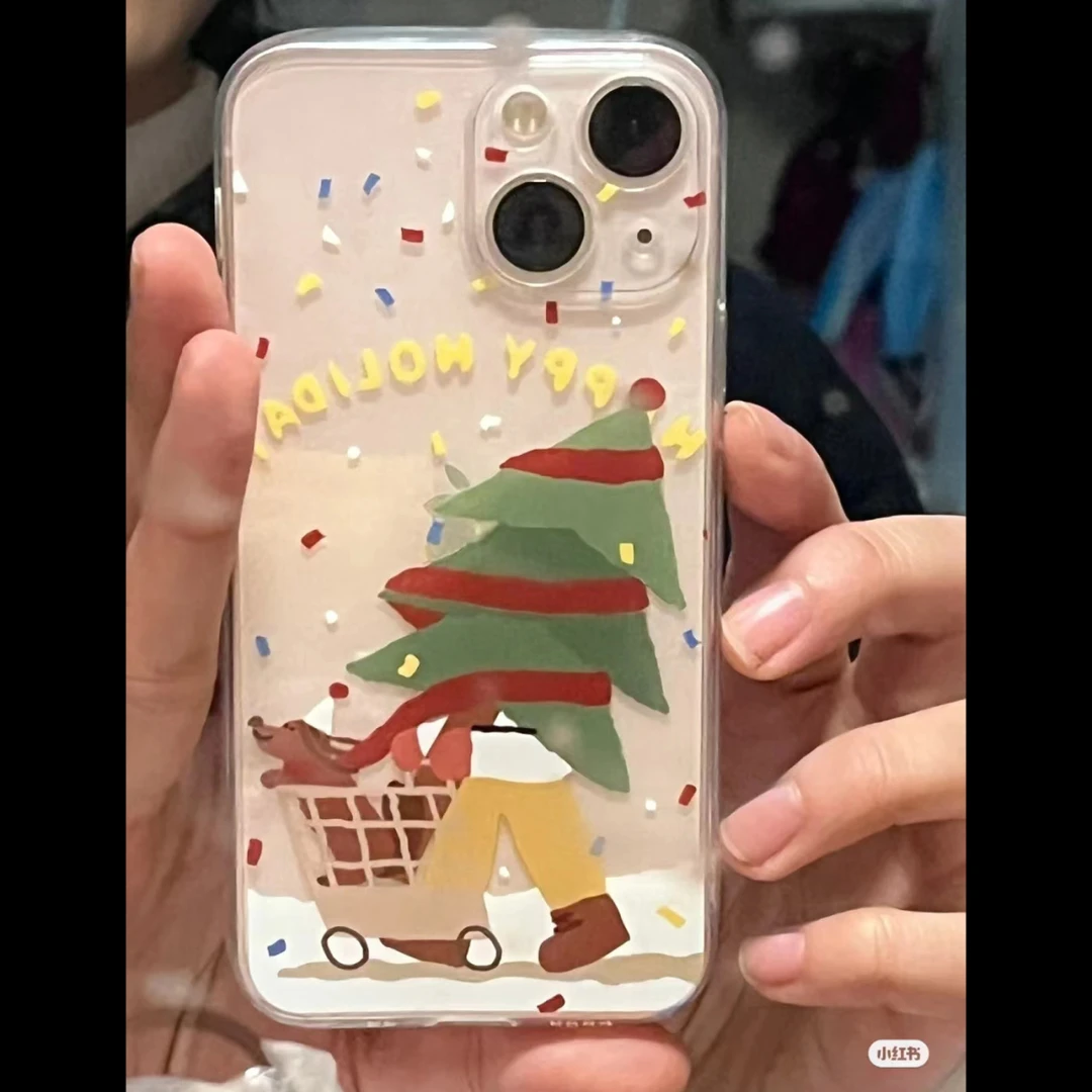 苹果华为vivo小米oppo手机壳女款iphone15/13/14软硅胶套华为荣耀