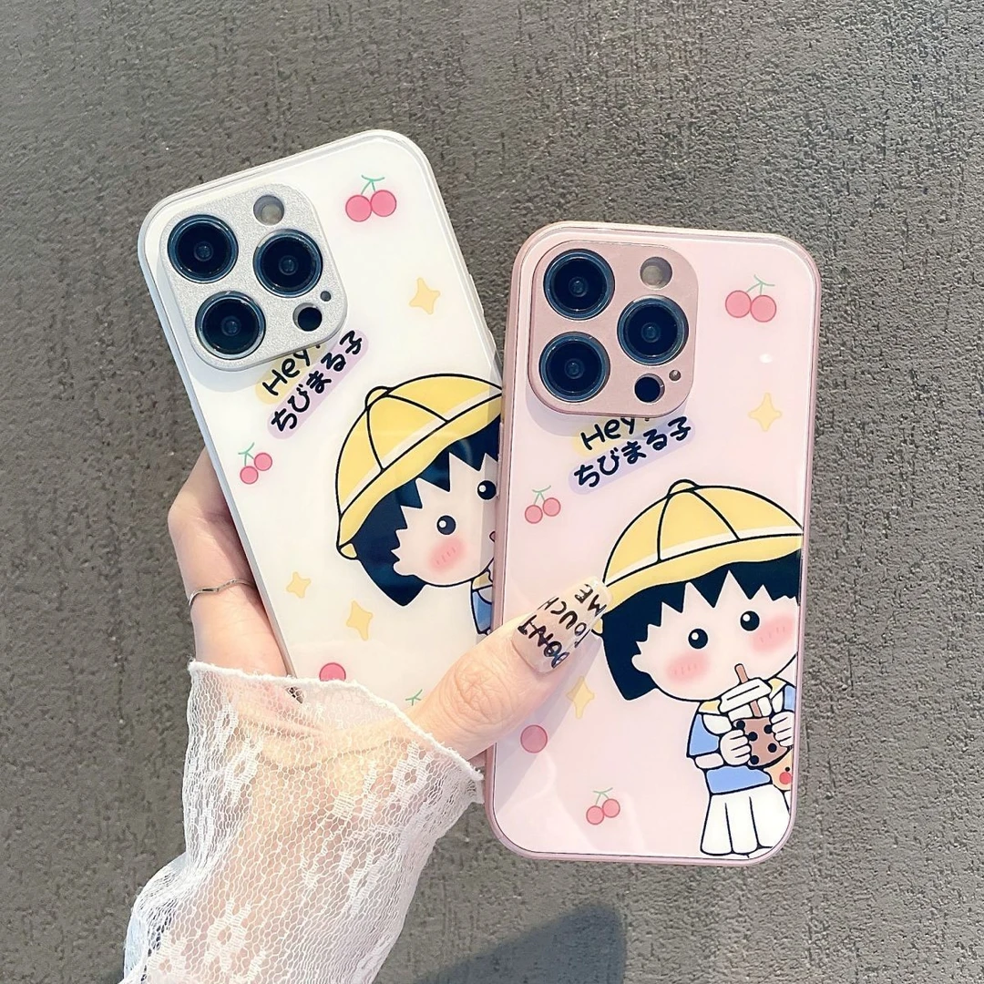 适用苹果13华为mate30小米opporeno高颜值vivo个性荣耀玻璃手机壳