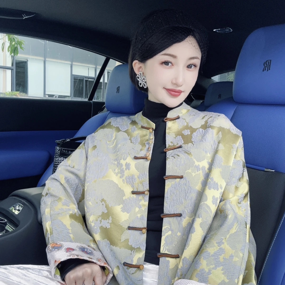 LIU HAHA【安禾】新中式国风外套23-BW386