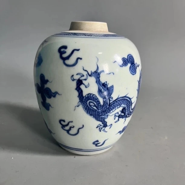 1200 青花龙凤呈祥罐