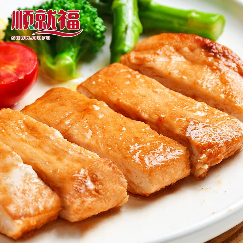 顺就福爽脆鸡胸肉去皮鸡排黑椒鸡排家庭优选冷冻香煎鸡排鲜嫩好吃