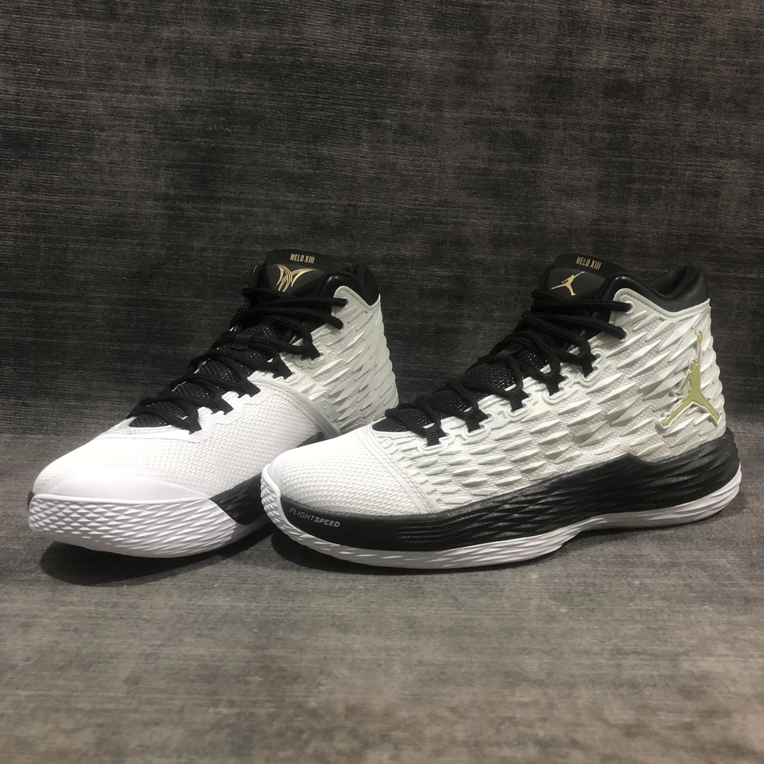 41码/安东尼 AJ Melo 13 白金限定 全新 未下地 无原盒 篮球鞋