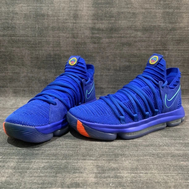 42.5码/杜兰特 KD10 City Edition 中国唐人街 勇士 准新 篮球鞋