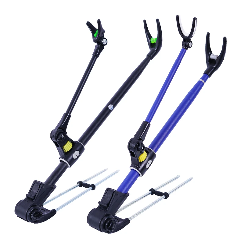 加粗炮台支架不锈钢钓鱼架杆架竿地插台钓竿架鱼杆支撑架鱼竿支架