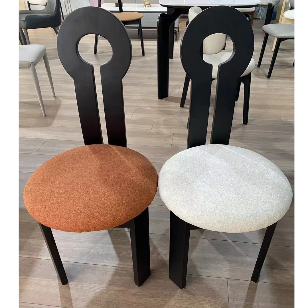 佛山意式简约餐椅舒适靠背极简家用小户型餐厅椅网红款小椅子合集