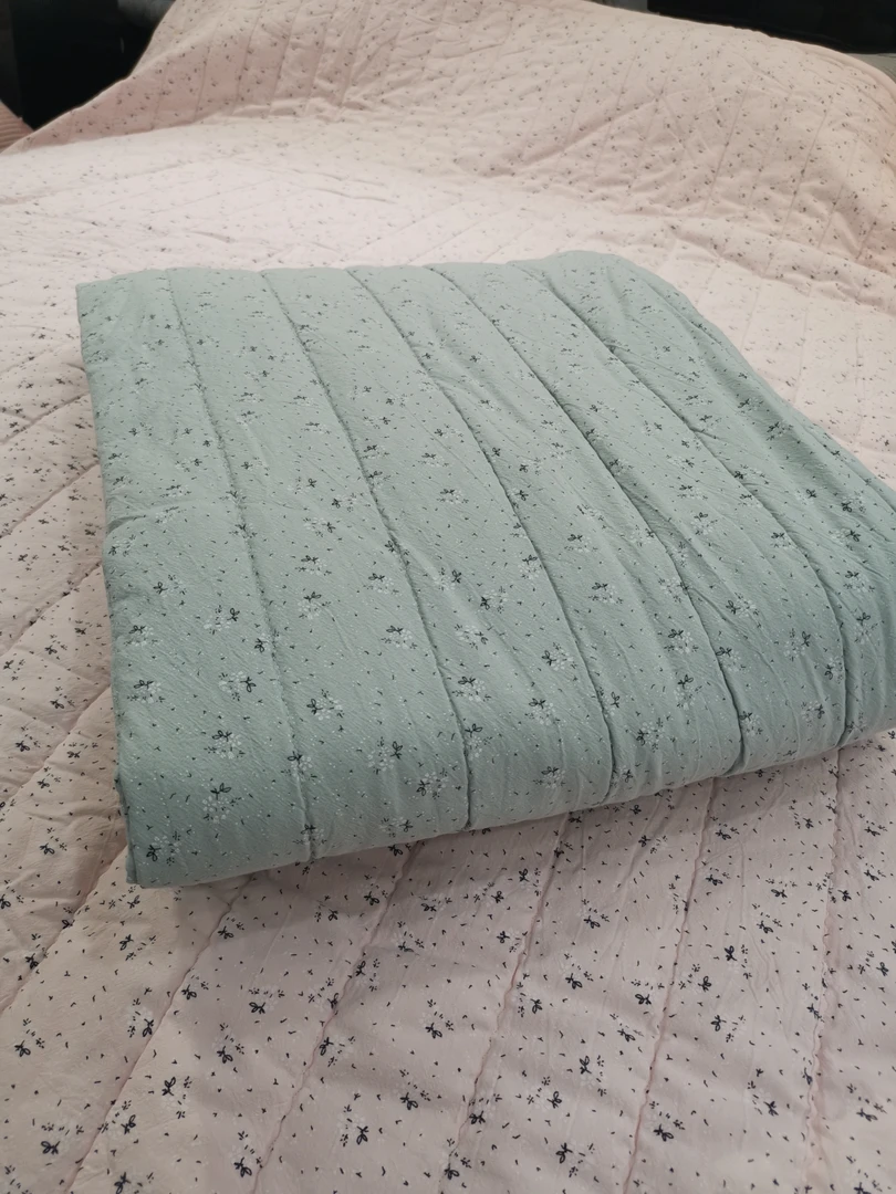 韩版空调被 色织面 碎花3色