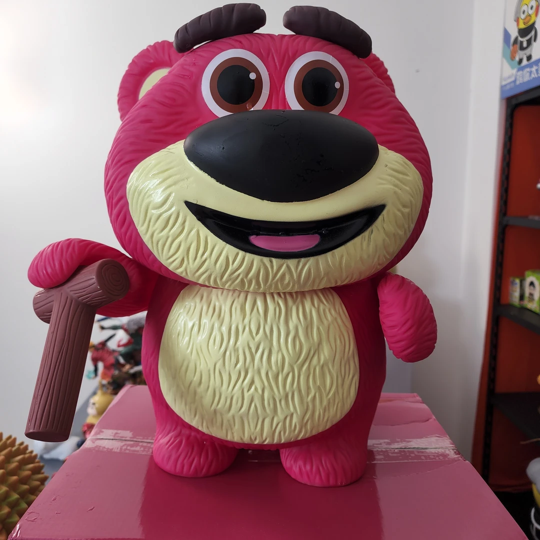 玩具总动员草莓熊超大手办43cm 摆件生日礼物模型 直播间一模一样