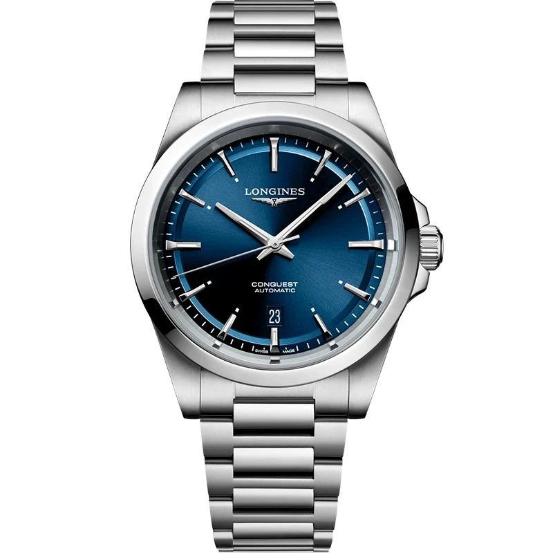 99新 Longines/浪琴 L3.830.4.92.6/康卡斯背透悦动830/41表径