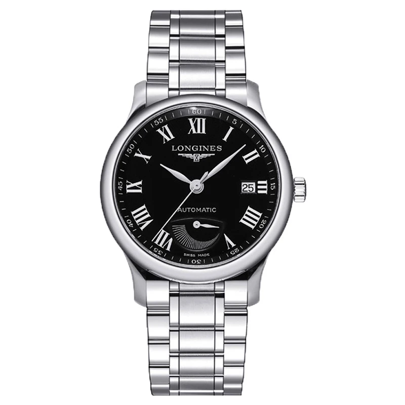 99新 Longines/浪琴 L2.708.4.51.6/L2.666.4.51.6名匠黑盘大嘴