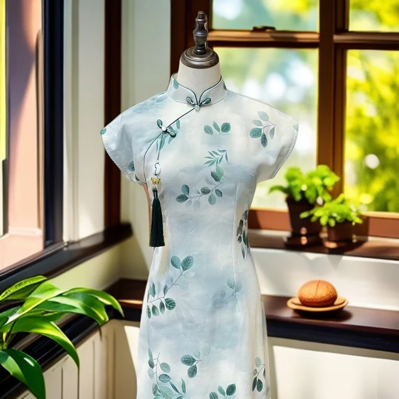 B系列 / 2024年 新款高定设计师旗袍 国风新中式传统老上海夏季