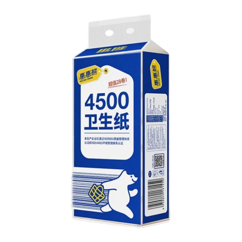 惠惠熊实芯卫生纸4500g