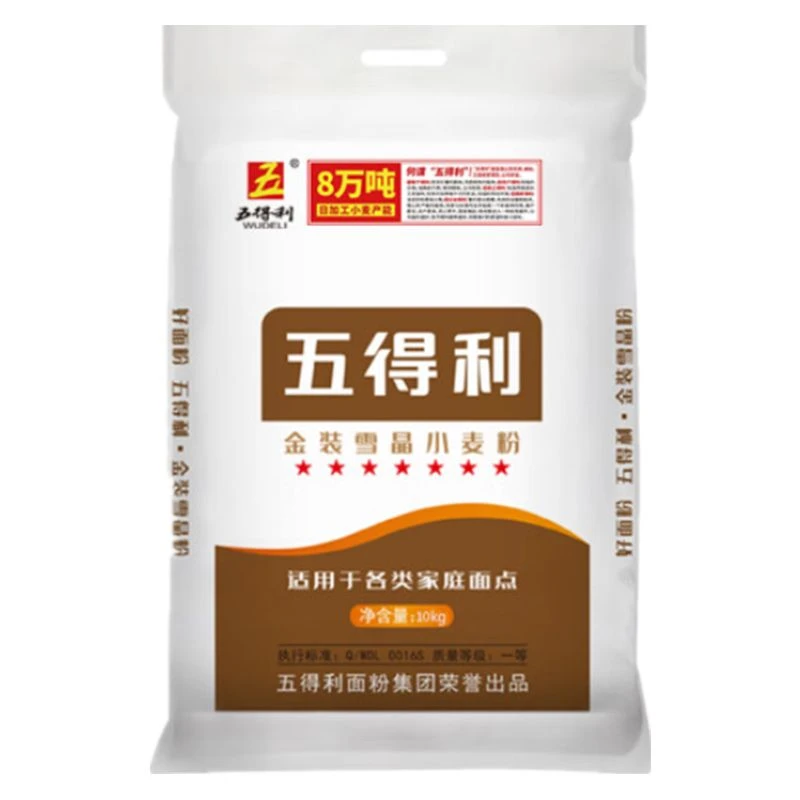 五得利七星金装雪晶小麦粉10kg