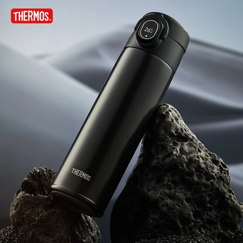 膳魔师智能保温杯鸿蒙智选Pro款商务高档316L便携温显杯TEEA成人