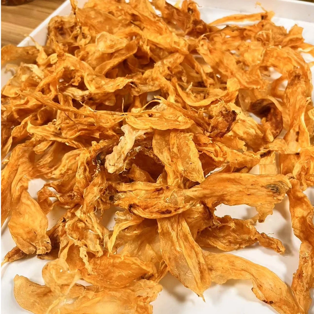 黄花胶碎-天然滋补多种细腻胶质补充含量天然滋补多种食用肉厚