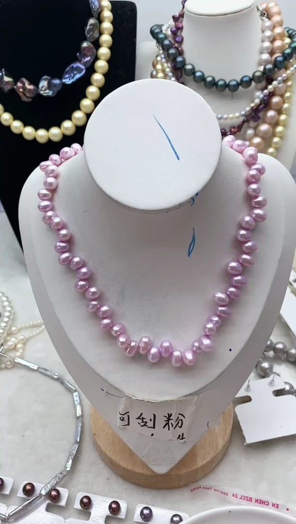 【闪购商品】淡水珍珠颈饰钛钢159