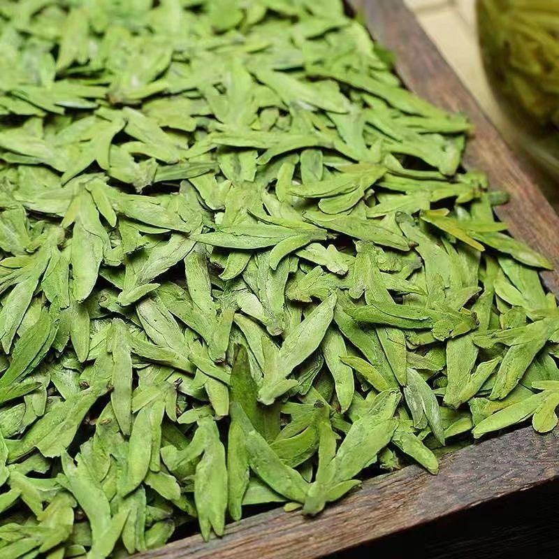 2024头采新茶乌牛早龙形扁茶明前绿茶春茶豆香手工炒制浓香耐泡
