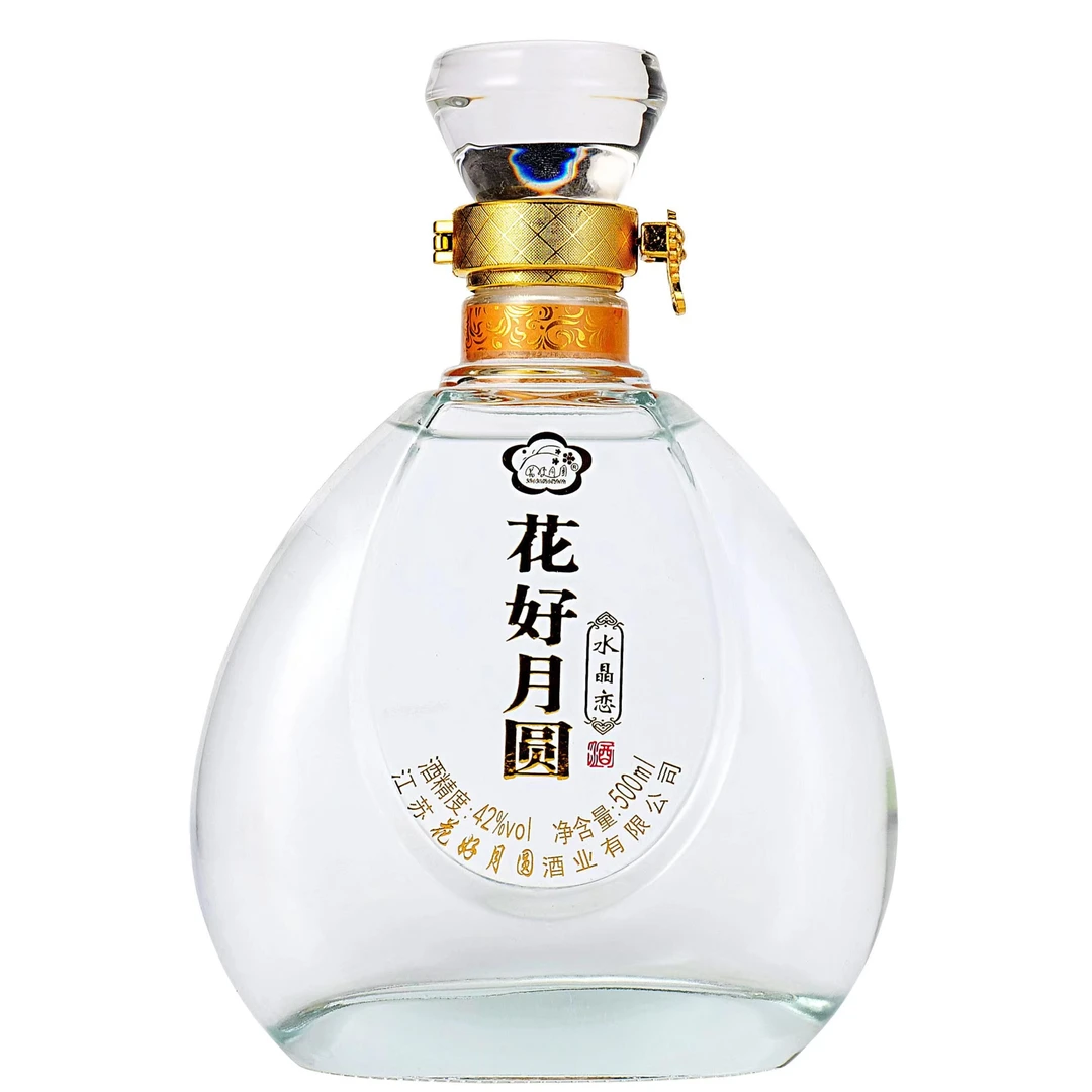 花好同圆花好月圆酒（白水晶恋）42度浓香型500ml
