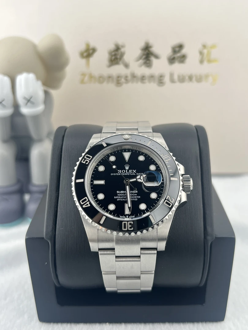 95新 Rolex/劳力士 126610黑鬼 21年男士时尚名表经典男款黑色