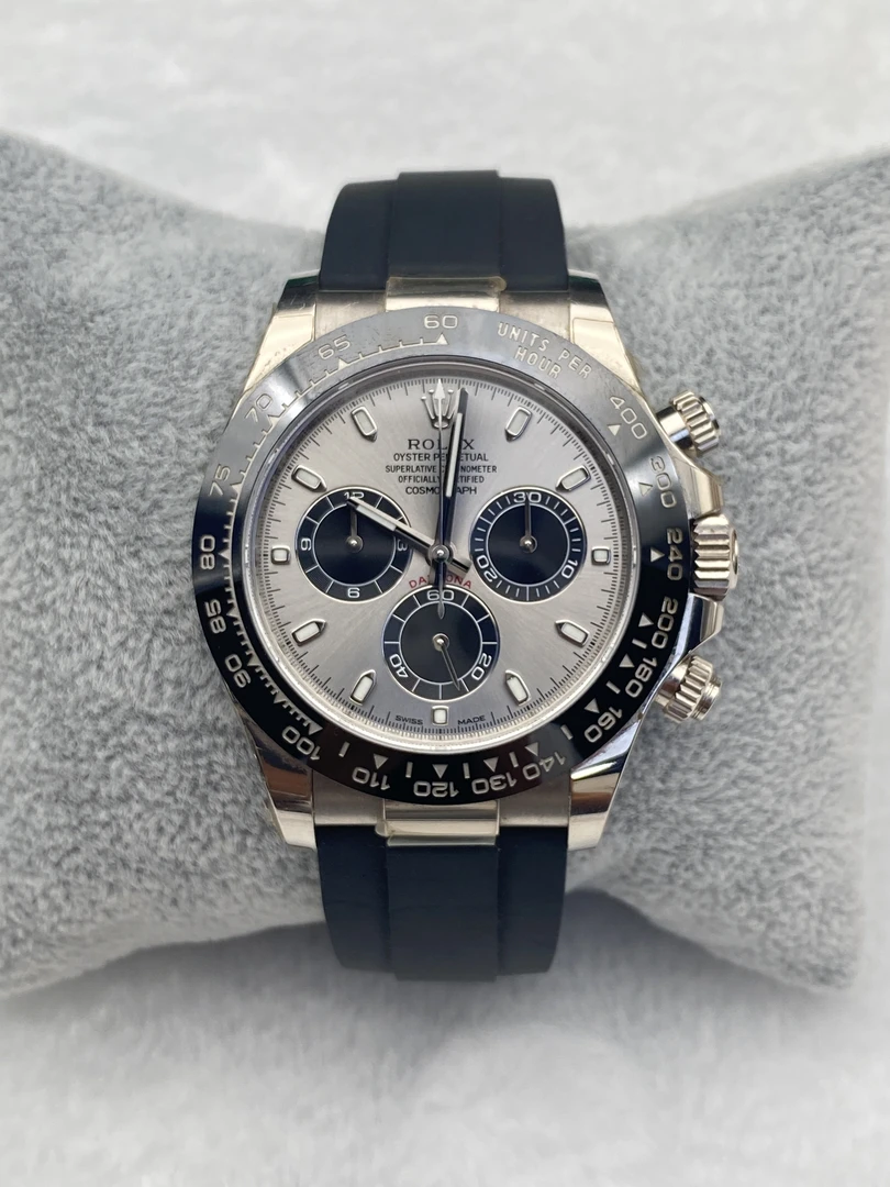 95新 Rolex/劳力士 116519水泥灰22年全套男士经典名表