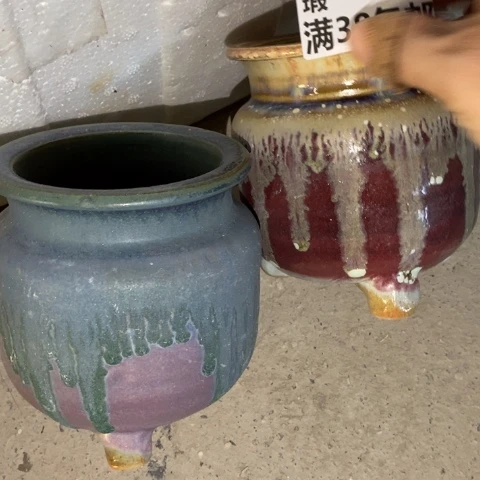 罐3253 微瑕38包邮景德镇