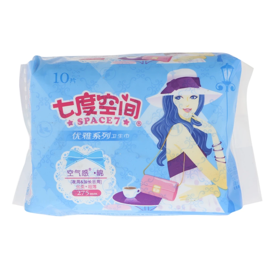 SPACE7/七度空间SPACE7/七度空间丝柔夜用薄型卫生巾 1包 275mm