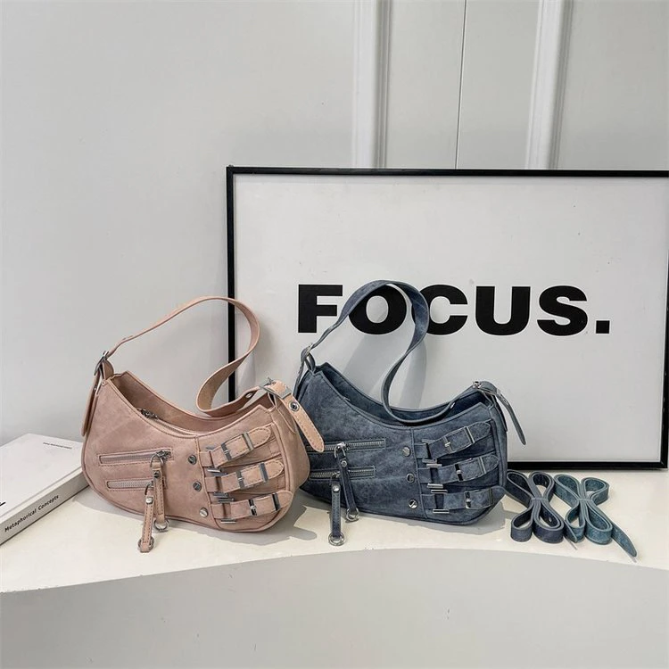 腋下法棍包（25*10*8）小众质感时尚包包24094