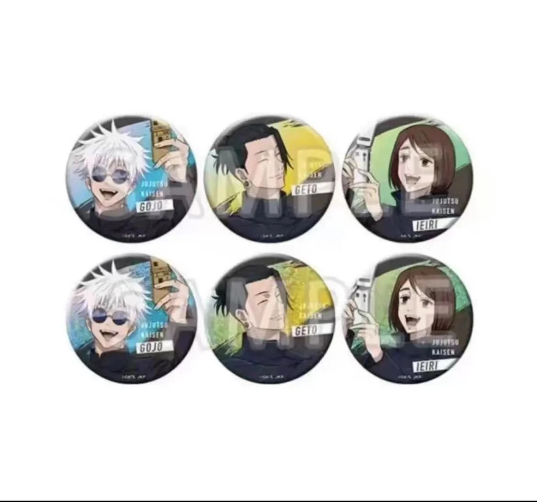 【代开】咒术回战JUJUHONPO相机拍照吧唧散池