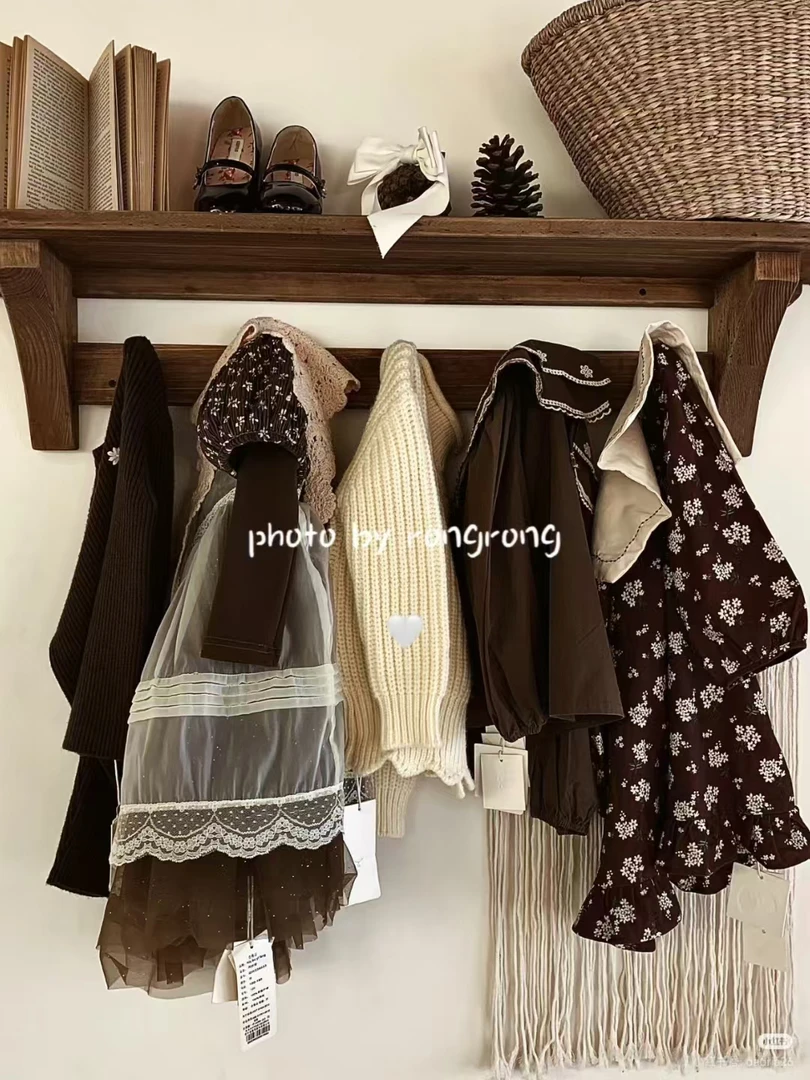 女童秋季新款娃娃领毛衣连衣裙幼童套装