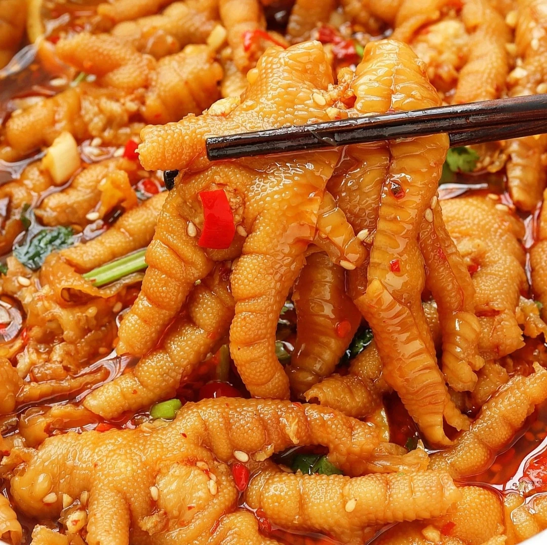 【新疆包邮】辣吖吖酸辣味柠檬无骨鸡爪网红去骨零食美味即食爽口