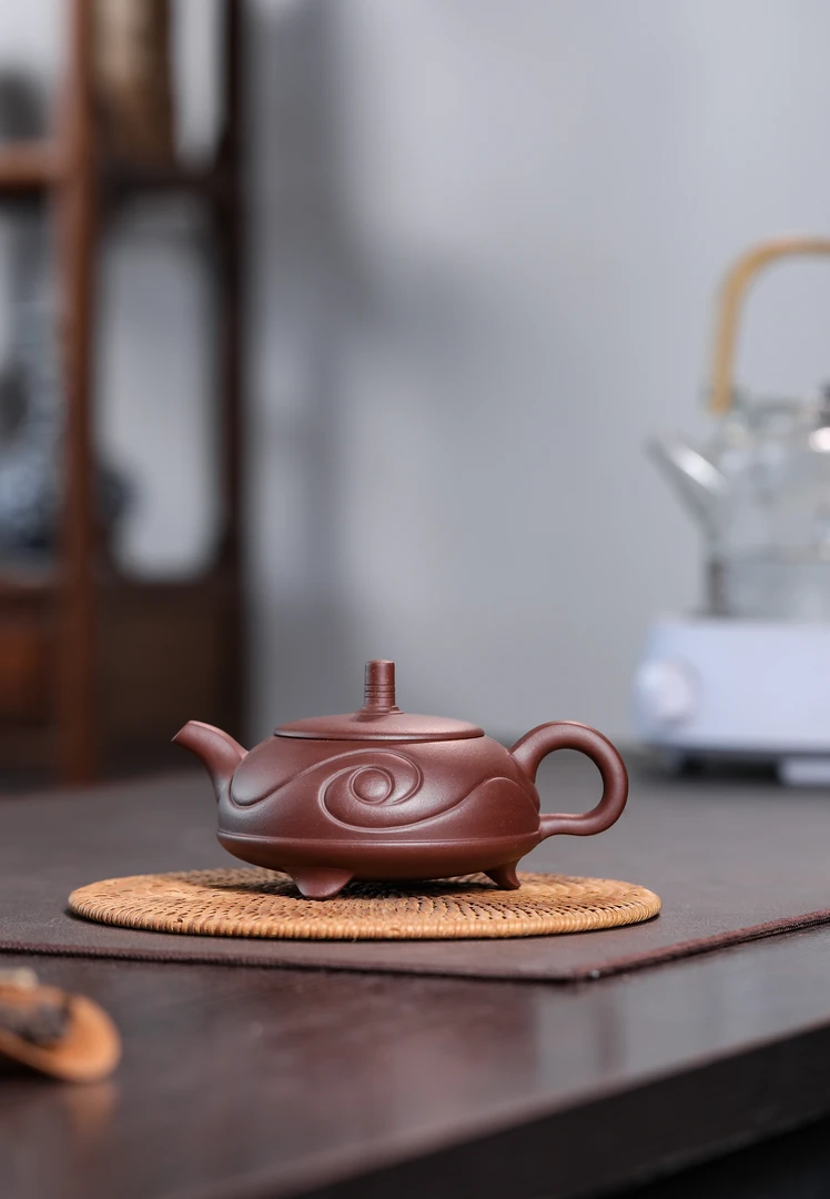 如意壶 原矿老紫泥 容量260CC