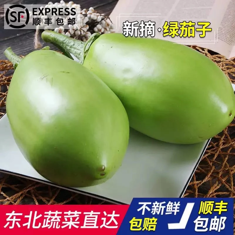 东北新开园青茄子 新鲜采摘 现采摘先发货 包邮