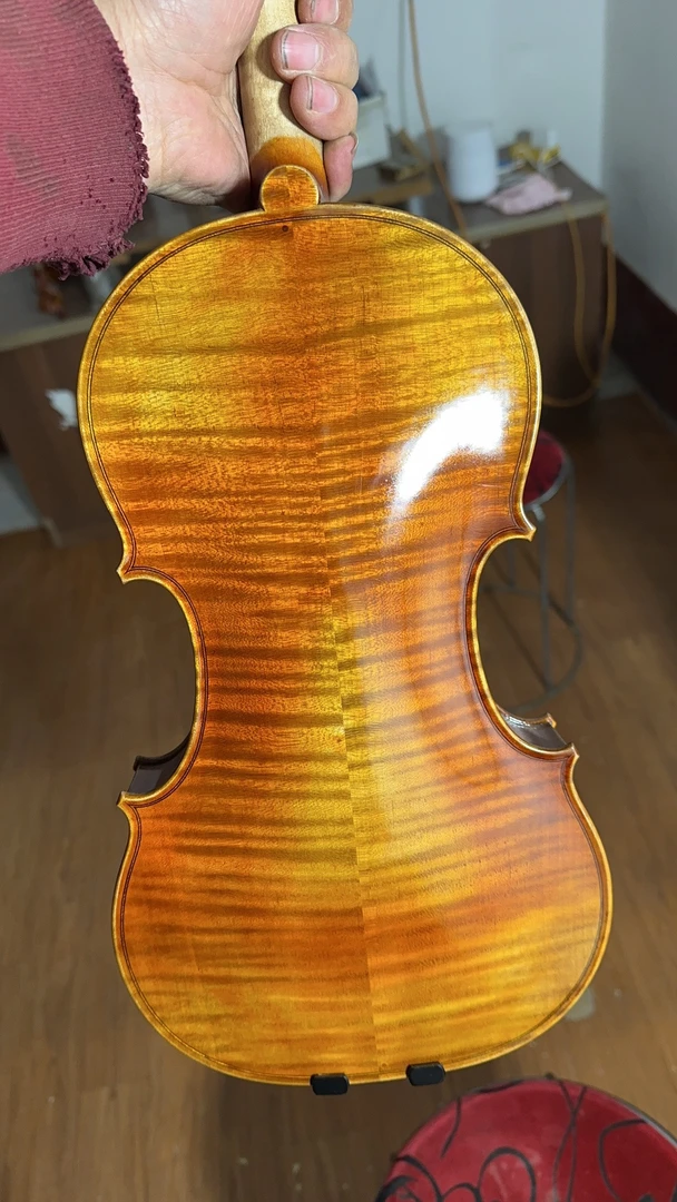 王永锋工作室高档小提琴，欧料小提琴瓜式琴1743大炮