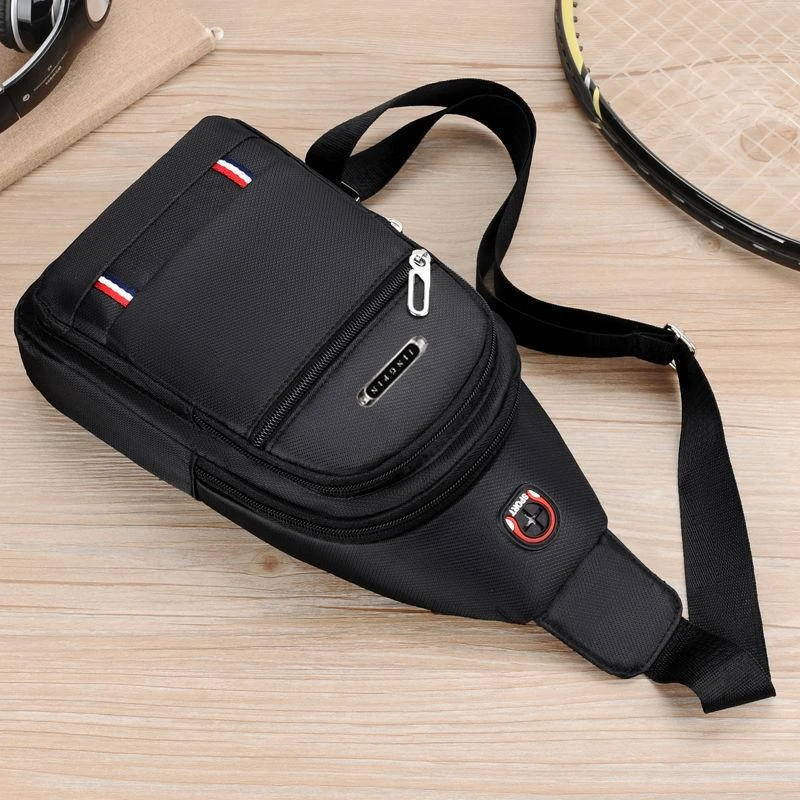 【清仓处理】新款防水斜挎包男女多功能大容量休闲运动耐磨胸包肩包