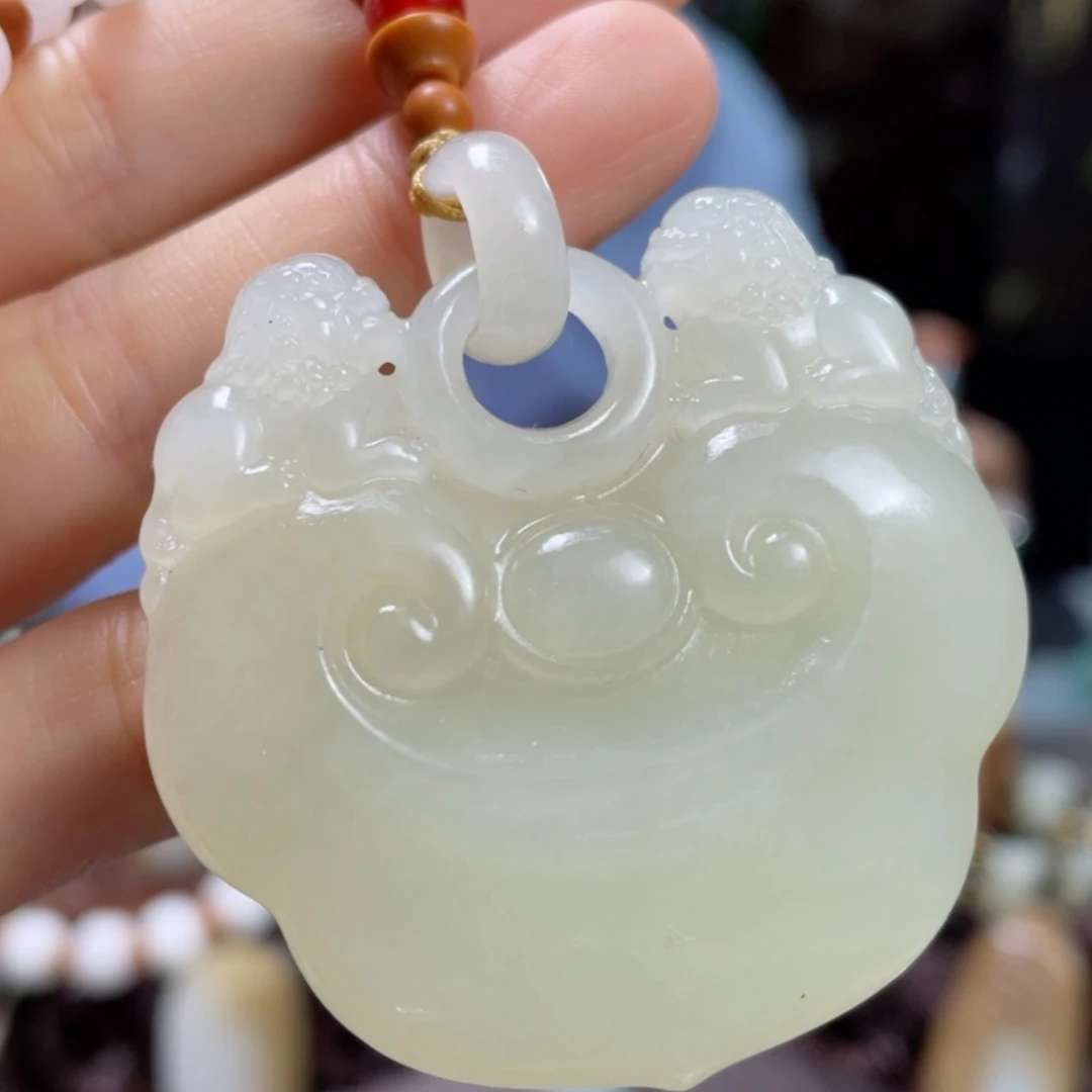 【闪购商品】和田玉挂件未镶嵌定制发货