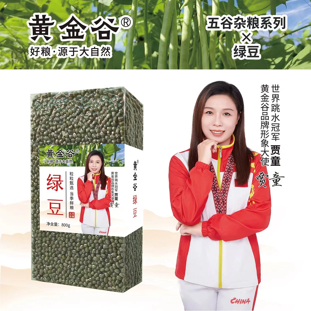 黄金谷绿豆  24年新货绿豆皮薄易煮烂 发芽