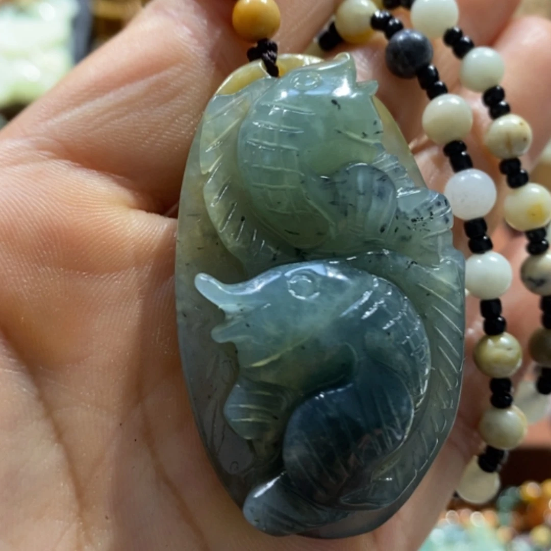 【闪购商品】蛇纹石玉颈饰未镶嵌