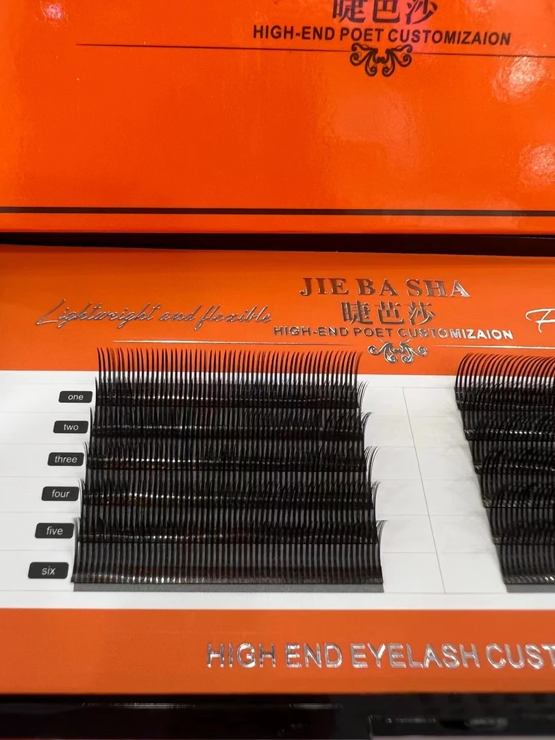 睫芭莎5D花神睫毛仙子毛漫画款仙女泰式假睫毛嫁接睫毛美睫店专用