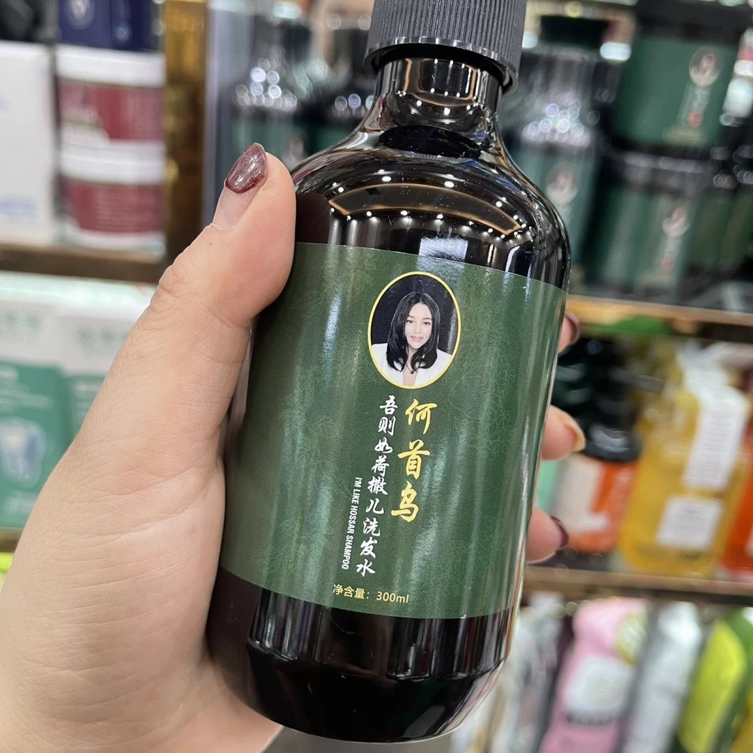 吾则好荷撒儿何首乌洗发水300ml