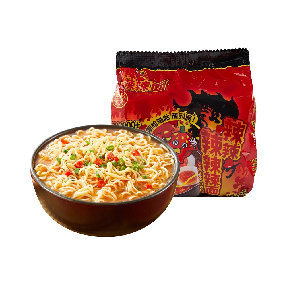 盒马辣辣辣辣辣面88g*5包新品超辣好吃网红面条方便面鲜浓鲜香