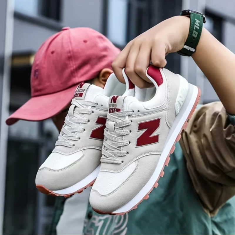 NEWBULUNE经典574时尚情侣休闲百搭运动鞋软底秋冬跑步男鞋子男女