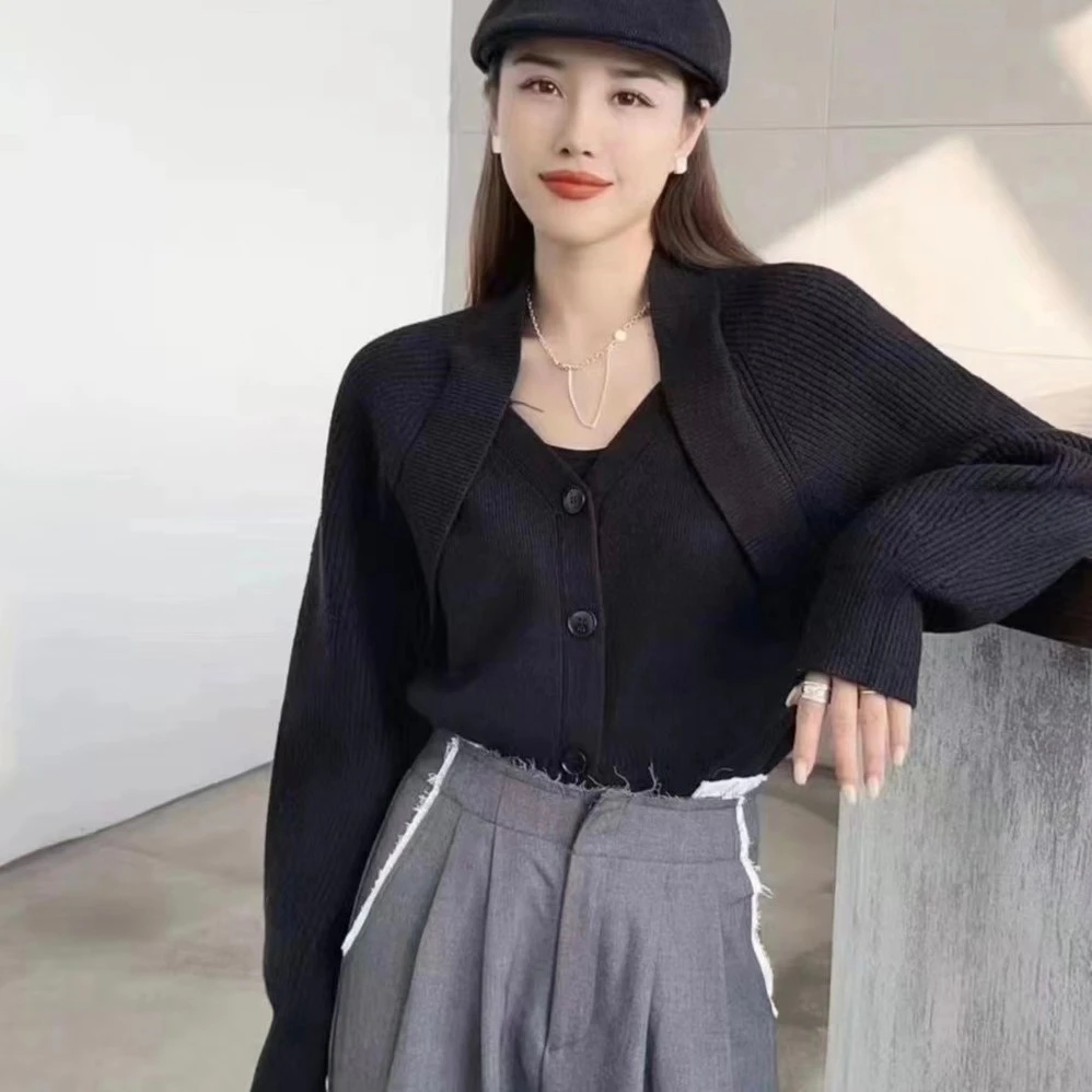 粉丝福利时尚韩版秋冬早秋v领上衣长袖找对应价格链接宽松显瘦